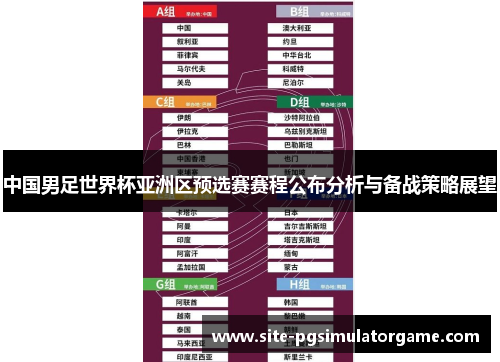 中国男足世界杯亚洲区预选赛赛程公布分析与备战策略展望