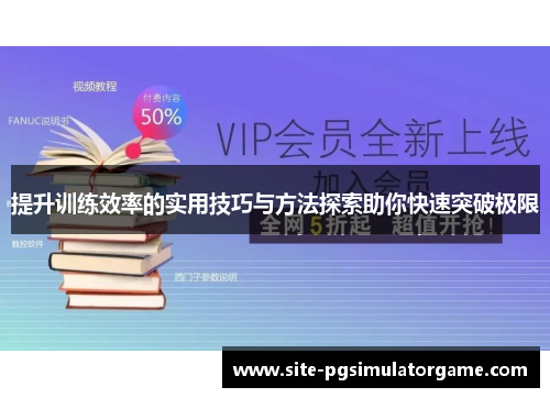 提升训练效率的实用技巧与方法探索助你快速突破极限