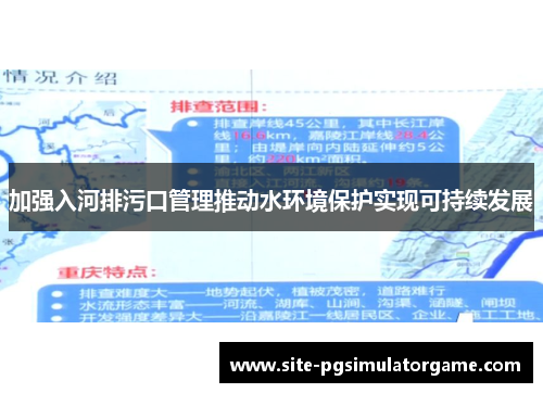 加强入河排污口管理推动水环境保护实现可持续发展