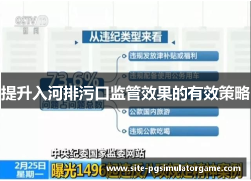 提升入河排污口监管效果的有效策略
